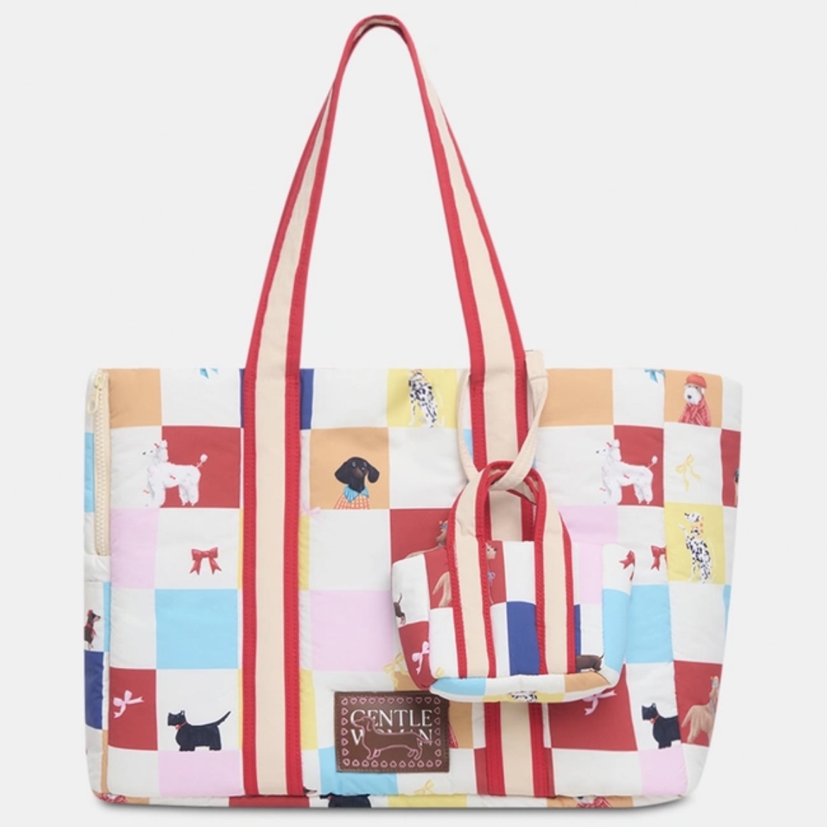 預購 | 🇹🇭GENTLEWOMAN PAWSITIVE VIBE PUFFER PET CARRIER BAG  WITH POOP BAG BG1111