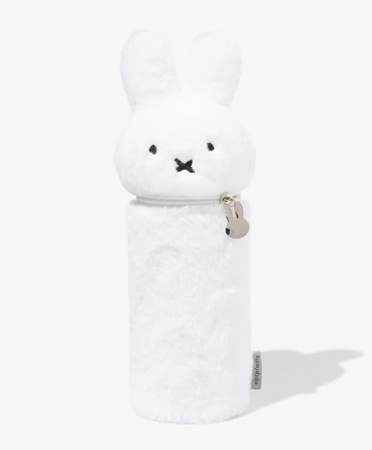 Miffy fluffy cylindrical pouch 