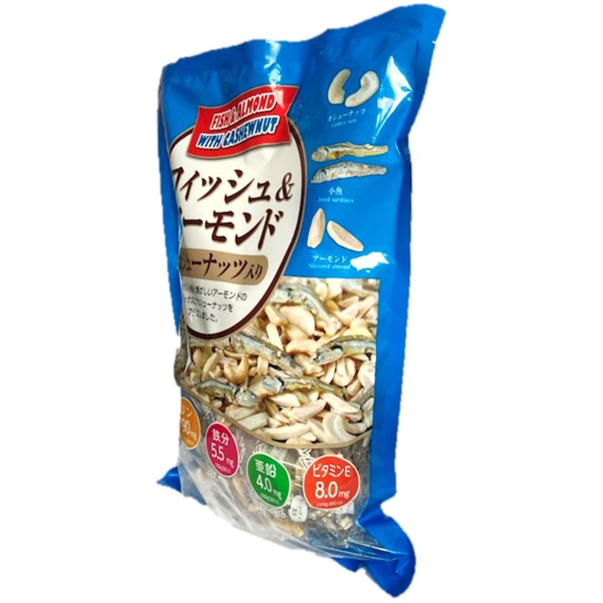 日本Costco直送 日本Hearth 三重 鮮香 小魚杏仁腰果 健康營養 零食 超值家庭裝(420g)