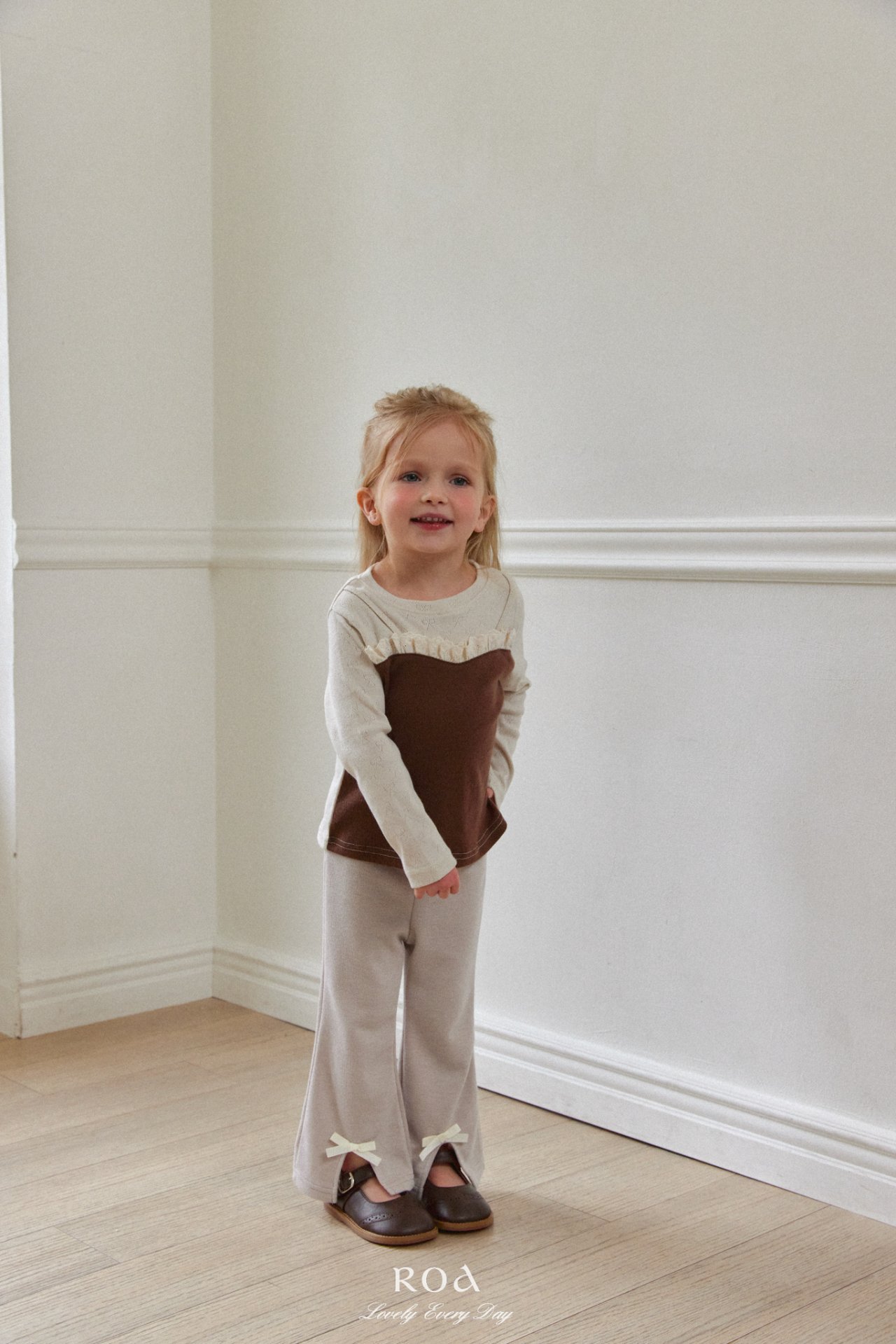 蝴蝶結🎀 小開叉長褲