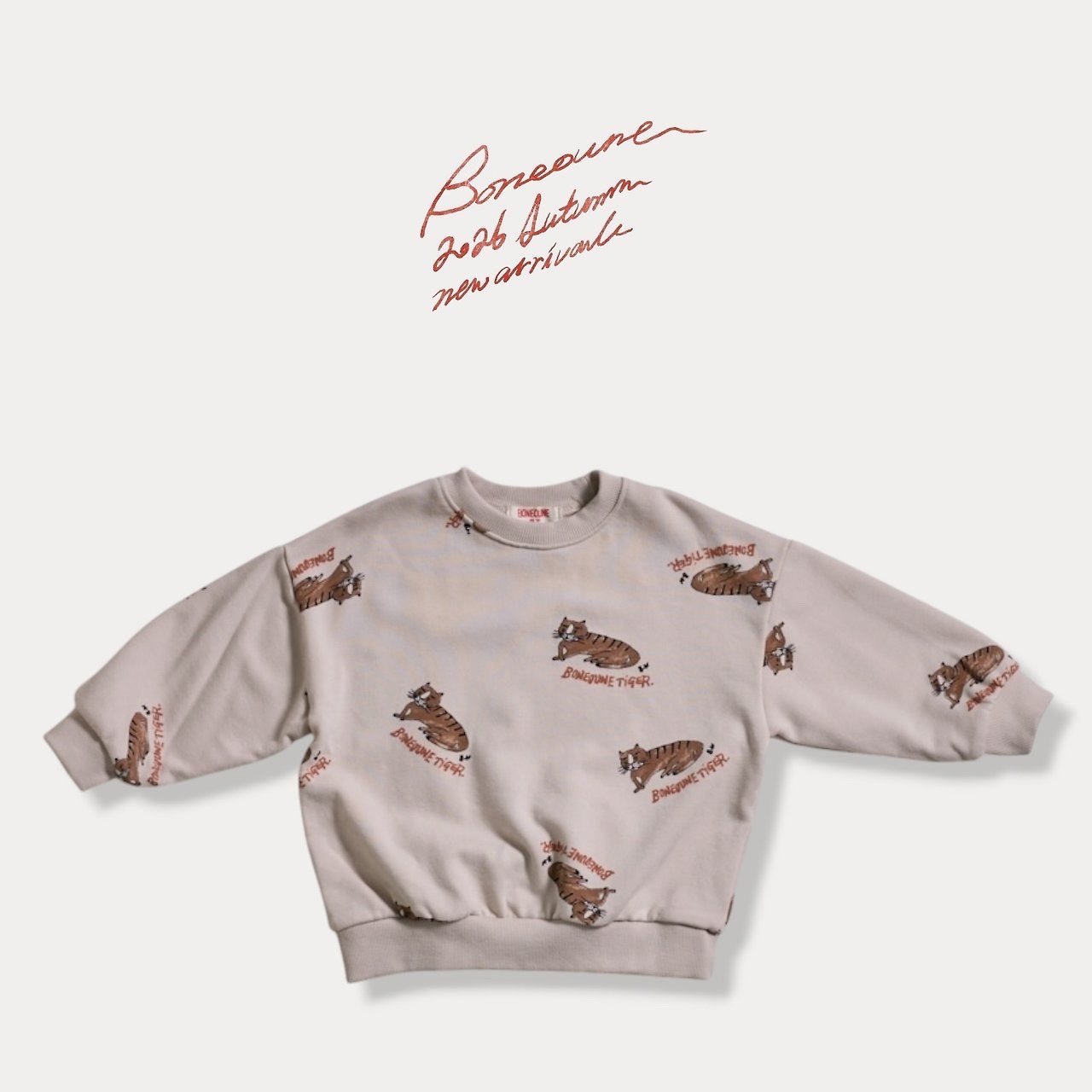 Boneoune | tiger sweatshirt 