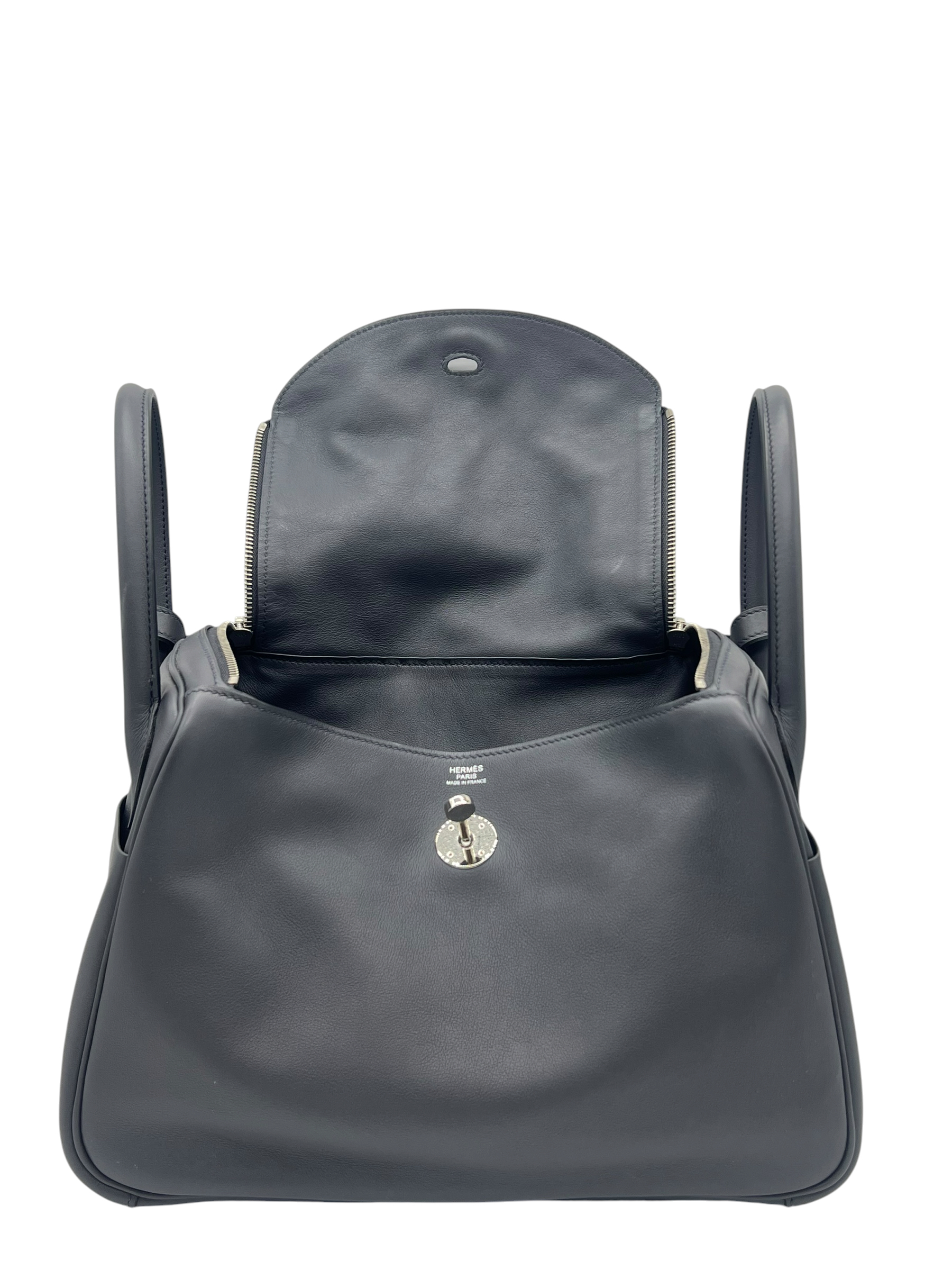Pre-Owned HERMÉS Lindy 30 Stamp A 石板灰 / Product Code: 26051917