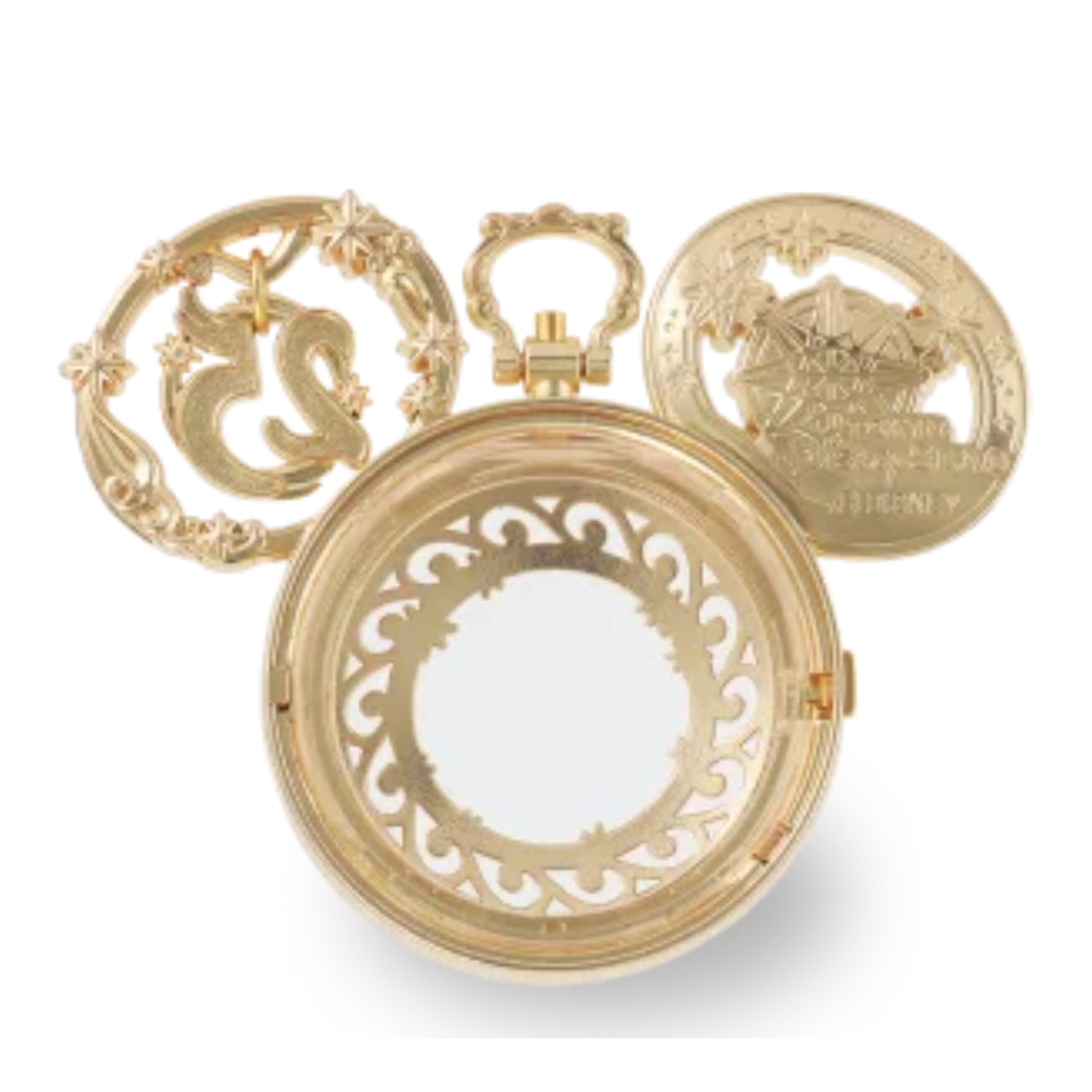 【預訂】DisneySea 25th Jubilee Locket - base (金色)