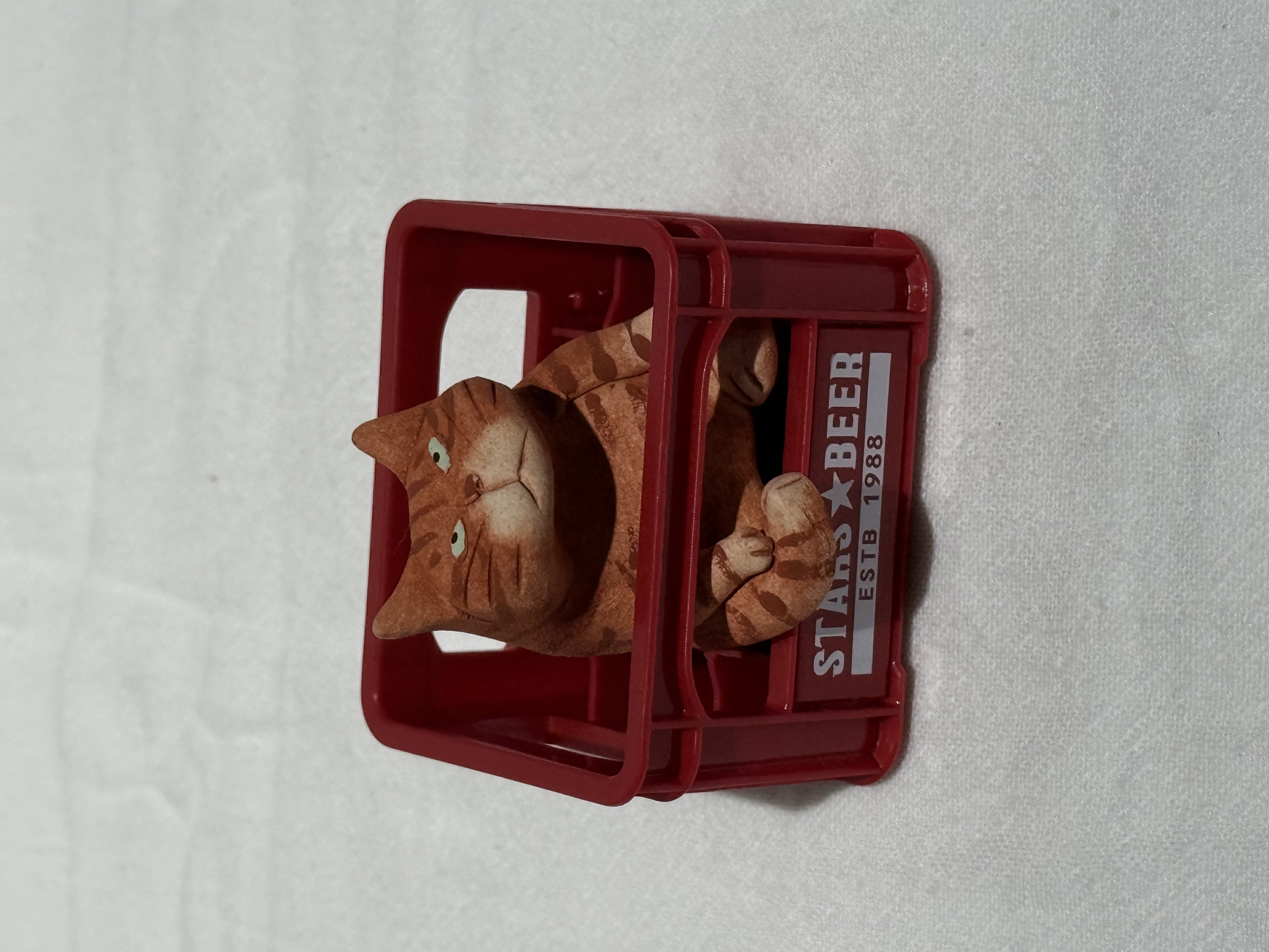 半澤淳子 啤酒箱 貓咪 貓貓擺件