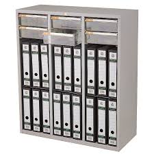 Catalogue Cabinet (c/w File Rack)
