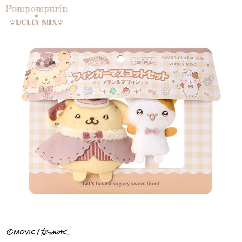 🌸 【預訂】Pompompurin PUPPELA Set - DOLLY MIX x Sanrio