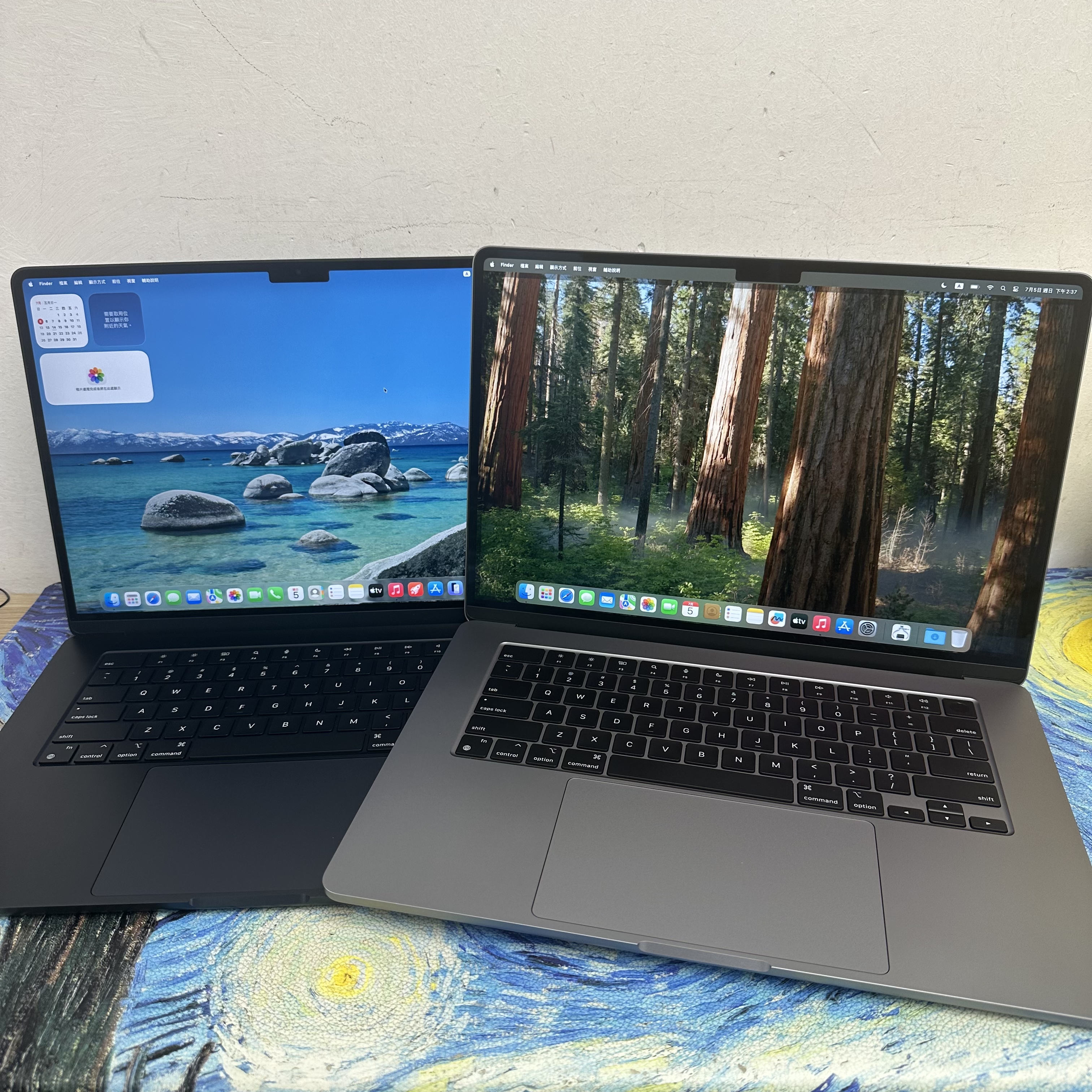 APPLE  MacBook Air M2 2023 M2 CPU/16GB Ram/1TB SSD/10核心GPU/Liquid Retina XDR Mon/15吋/太空灰，午夜藍/ Laptop /Notebook / Gaming