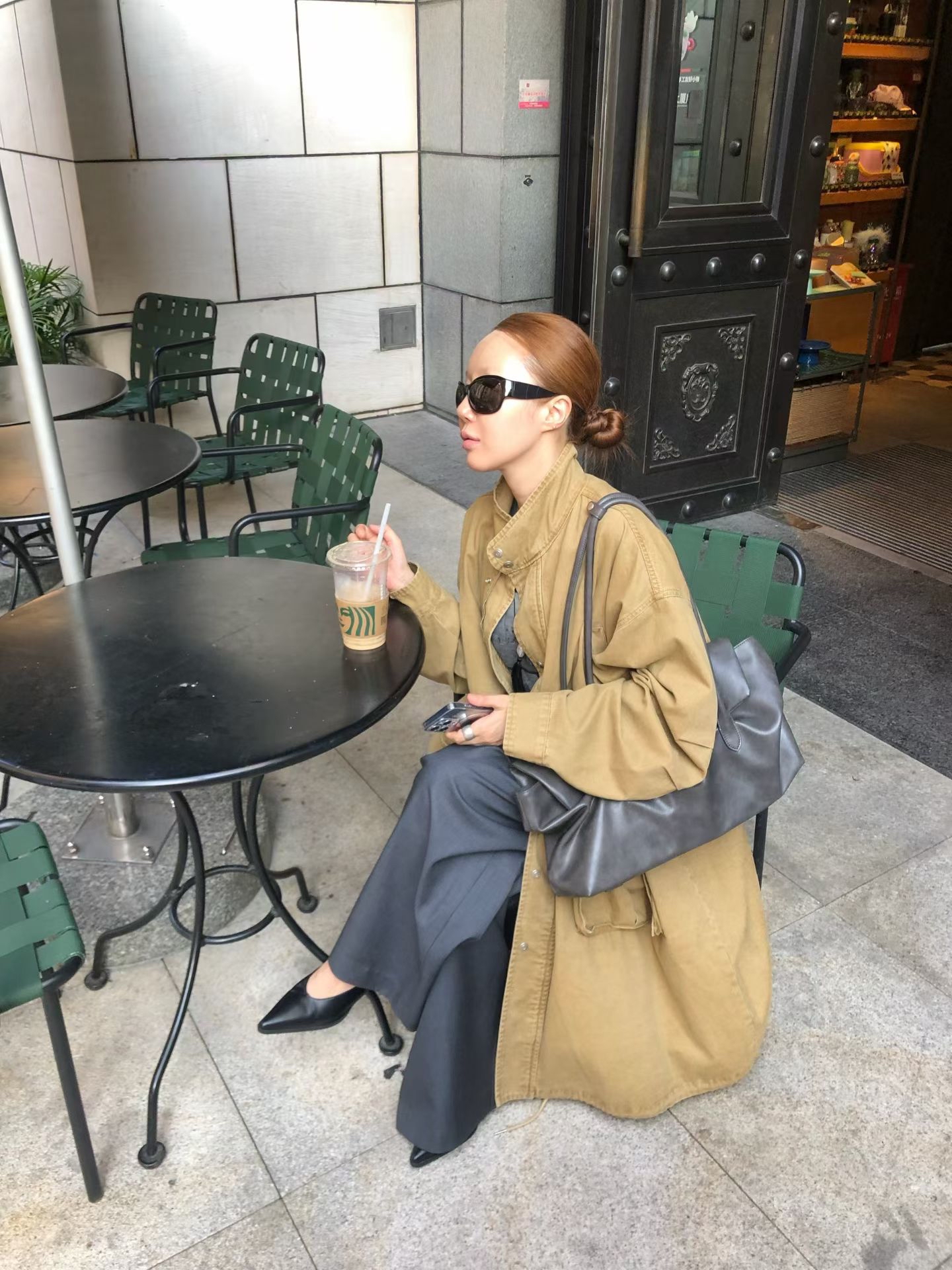 Long utility jacket 