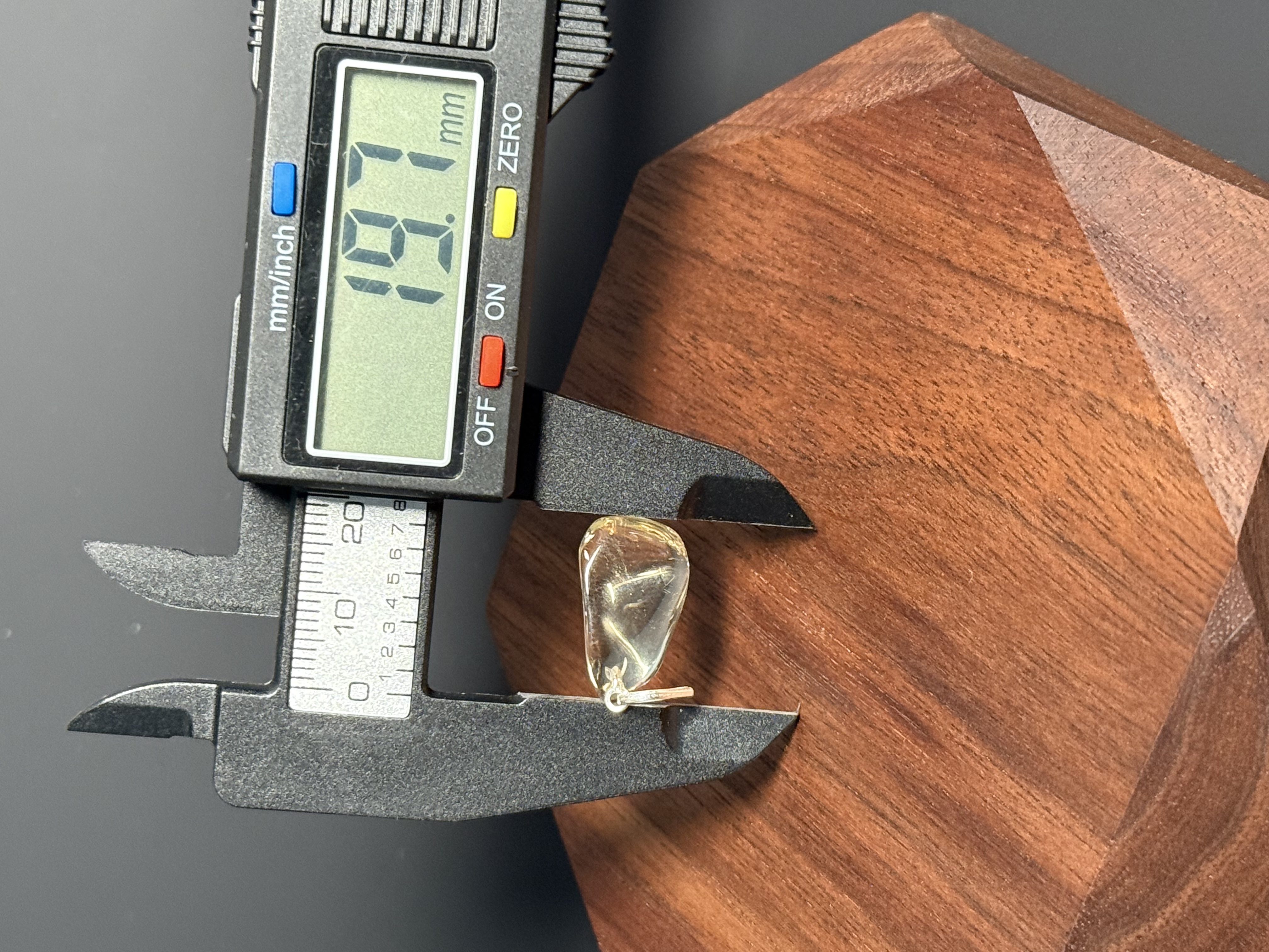 巴西黃晶吊咀 (19.7mm) (Option 3）