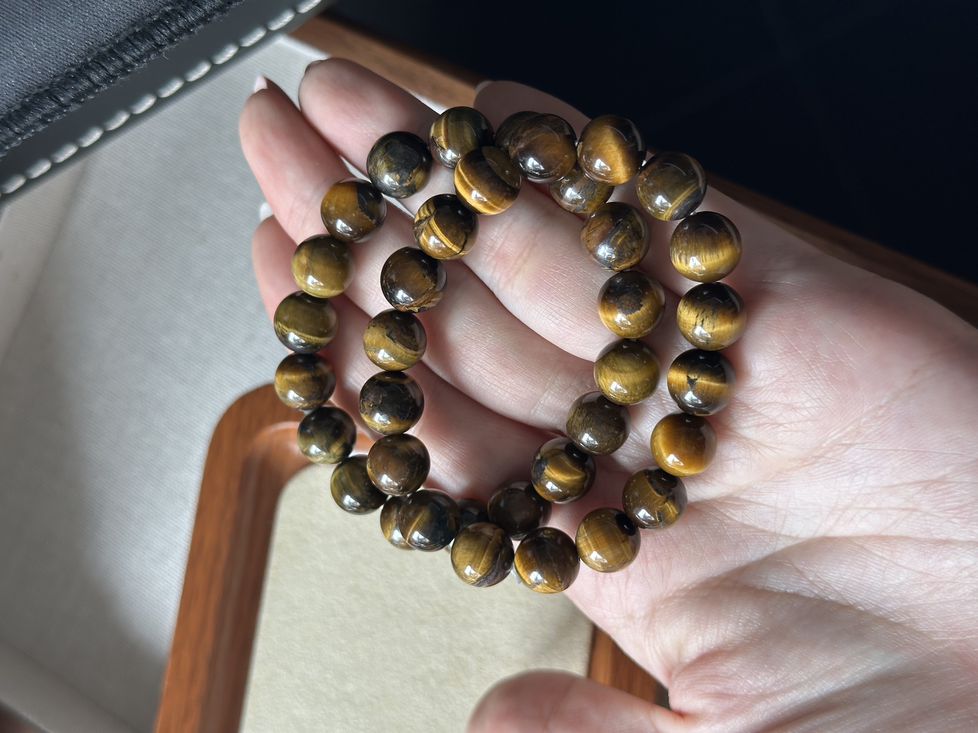 黄虎眼 ｜ Yellow Tiger’s Eye 10mm+
