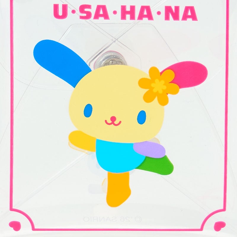 現貨｜Sanrio Usahana 彩耳兔 日版 透明 收納袋 (18427-6)