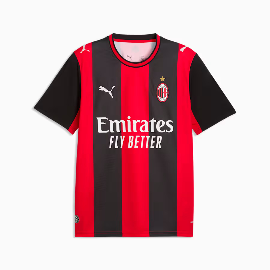 🔴紅黑條紋美學 Puma AC Milan AC米蘭 2026-27 主場球迷版球衣 (可加印字章) 784121