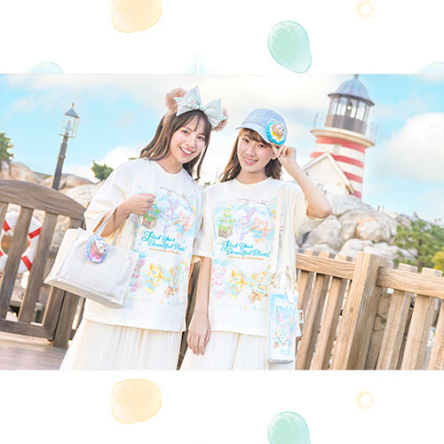 【預訂】DisneySea 25th Duffy Find Your Beautiful Blue - tee (S / M / L)