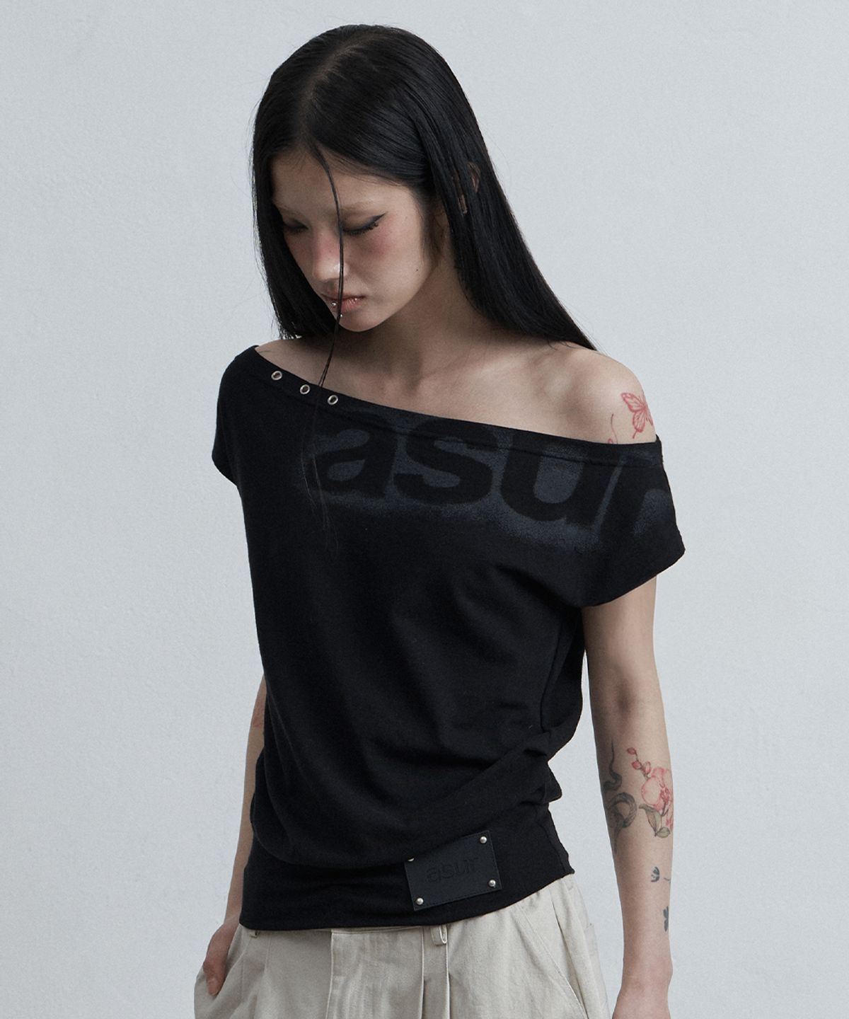🇰🇷訂購｜asur 26SS｜Dolman Loose Crop T-shirt 4色 