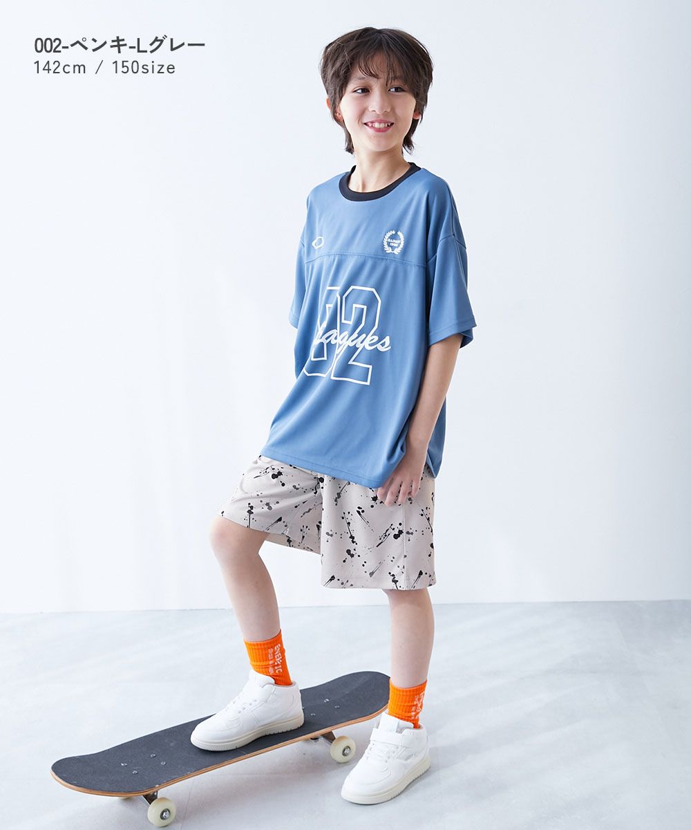 🆕【⭐訂購⭐】🌀 🇯🇵 日本直送🇯🇵 速乾 涼爽 透氣 網眼 潑墨印花短褲［3款選］🌀[ELCA-0285][260430]