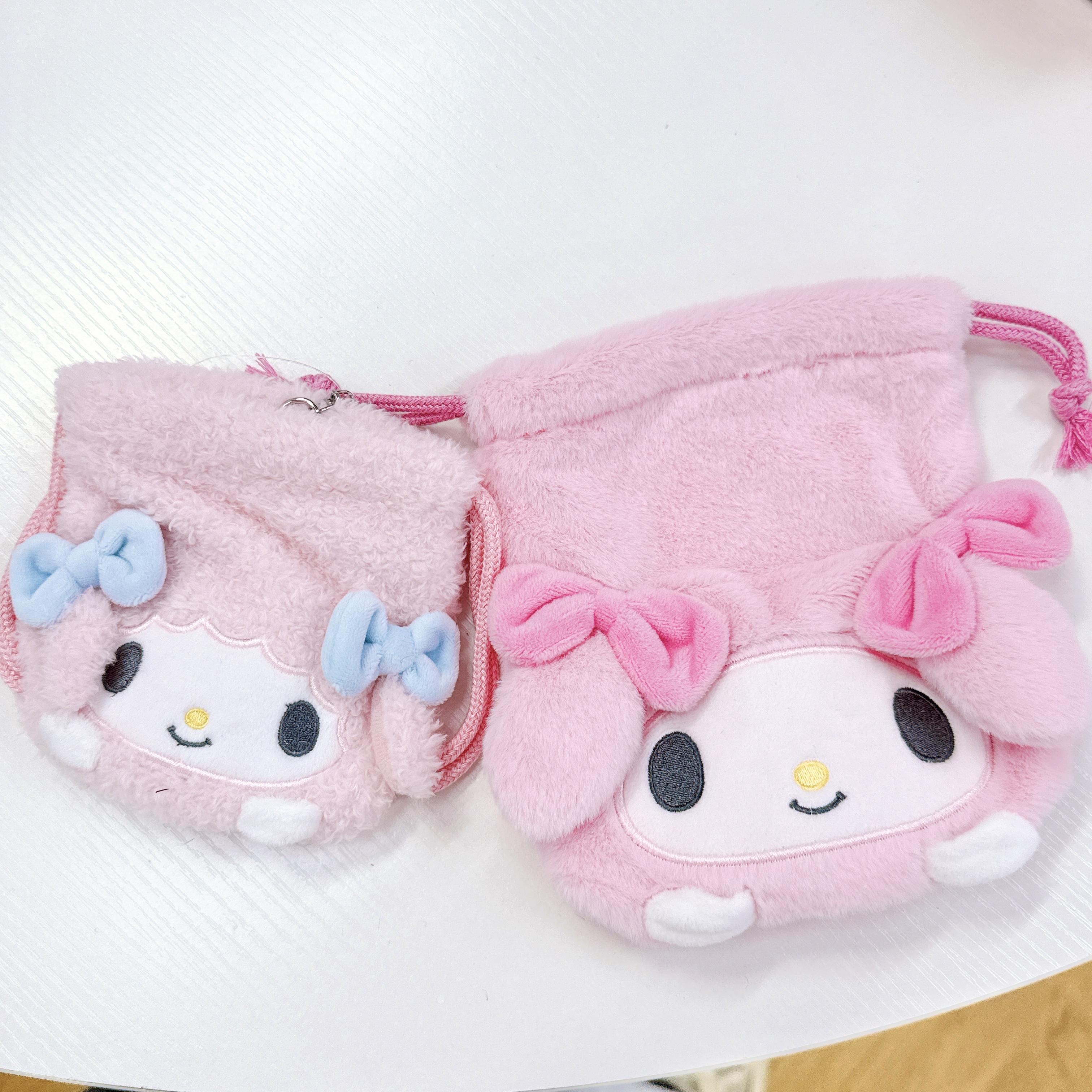 日本版Sanrio索袋套裝 一套兩個 細嗰個可以當背囊俾公仔孭上身