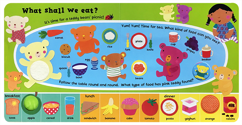 Ladybird Toddler Touch 系列 First Words