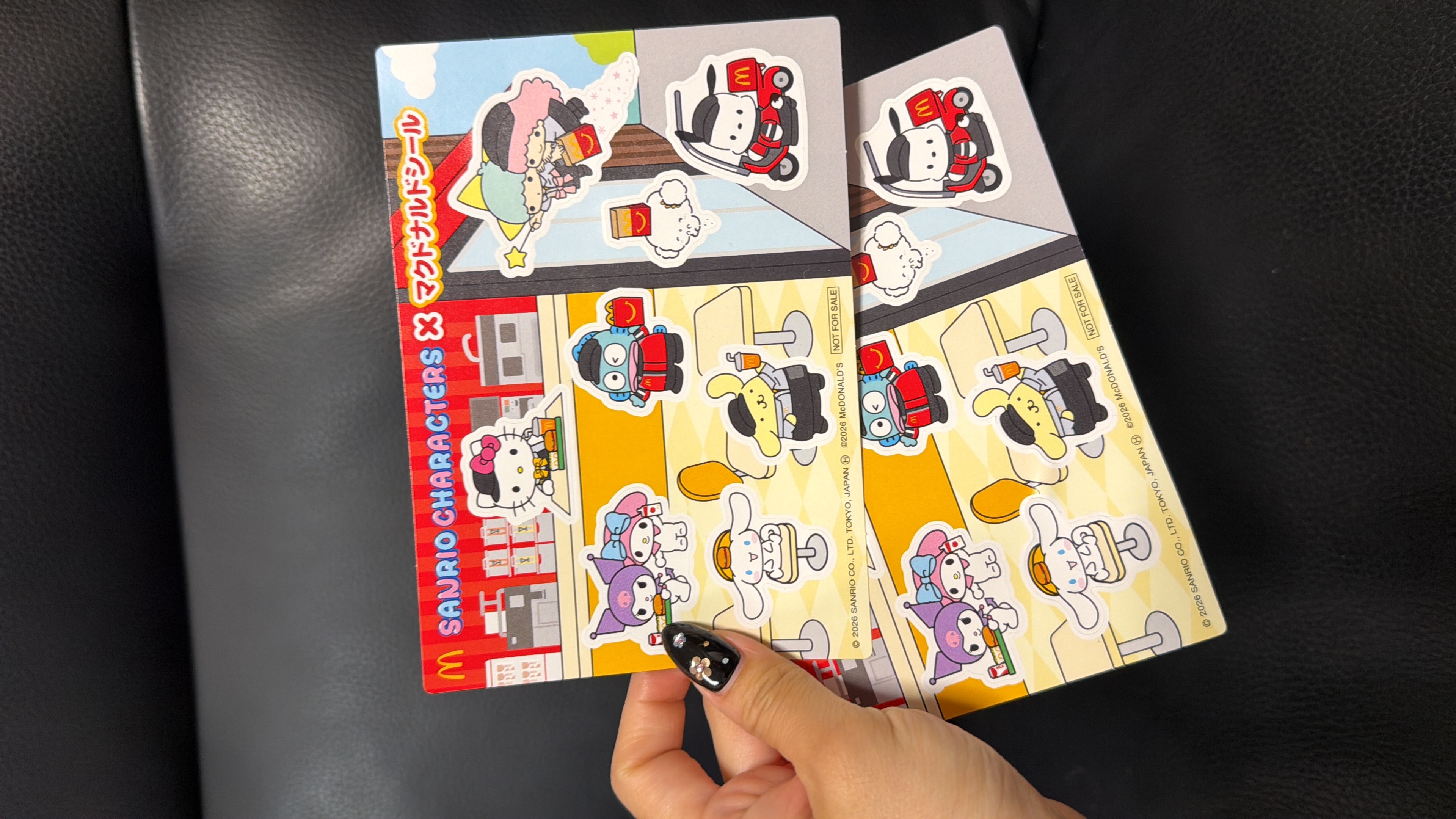 現貨 日本 Sanrio characters x McDonald 款貼紙