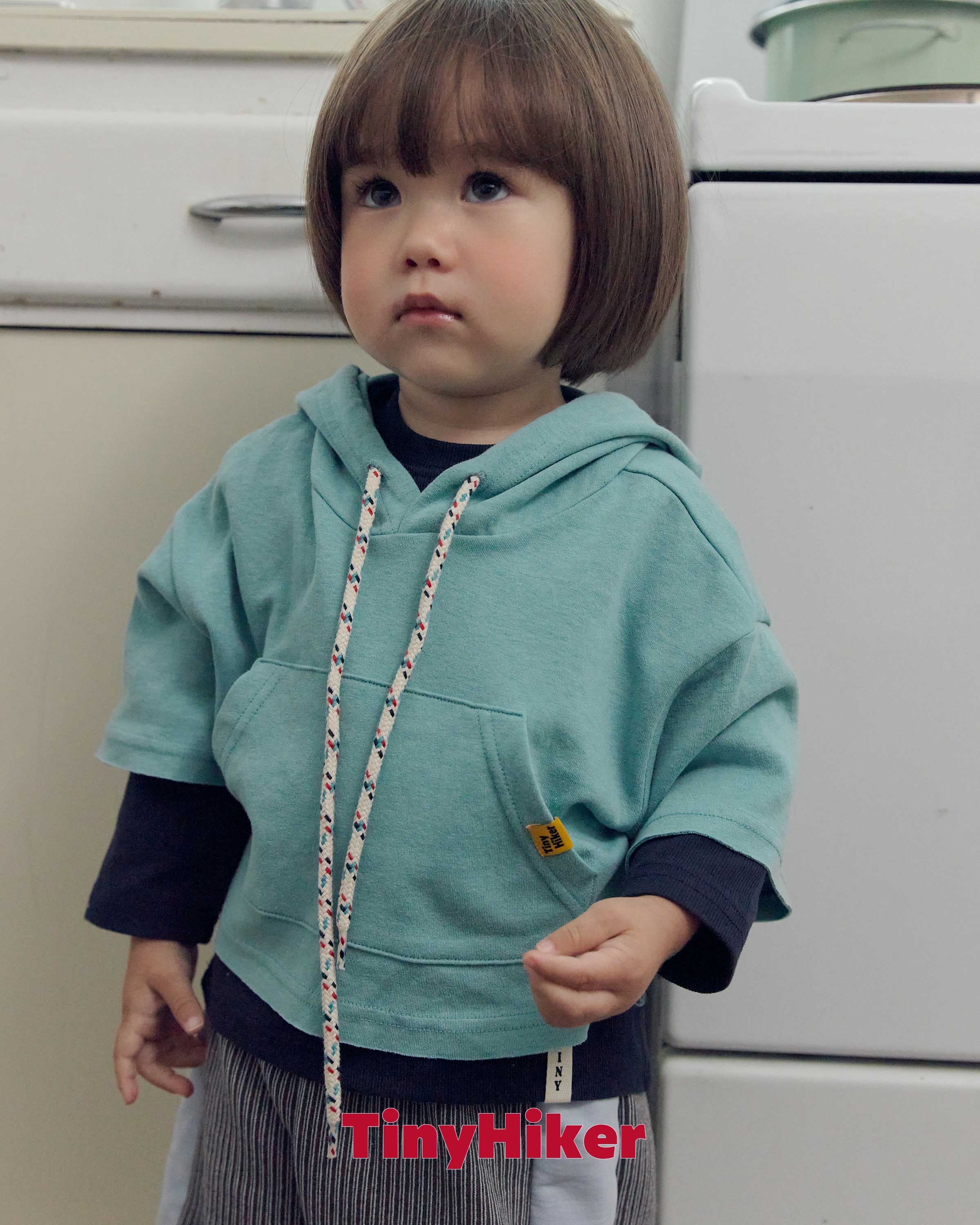 Tiny |  DinDin Layered Hoodie