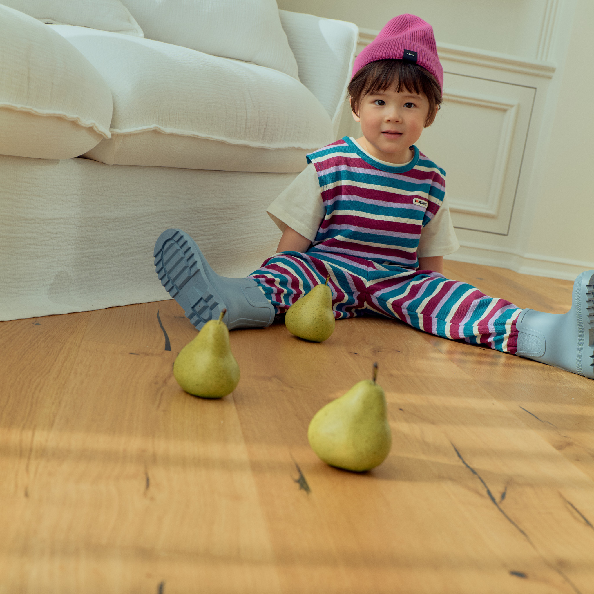 橫間背心 (內搭需另配)