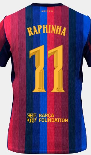 Barcelona 巴塞羅拿 2026-27 主場印字 (內有多選，不是球衣)