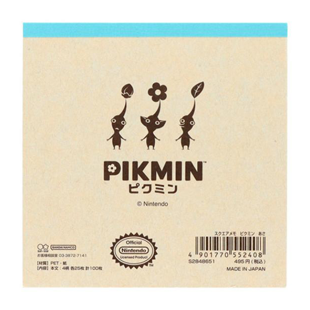 現貨｜皮克敏 Pikmin 日本製 便條紙 Memo Notepad (S2848651)