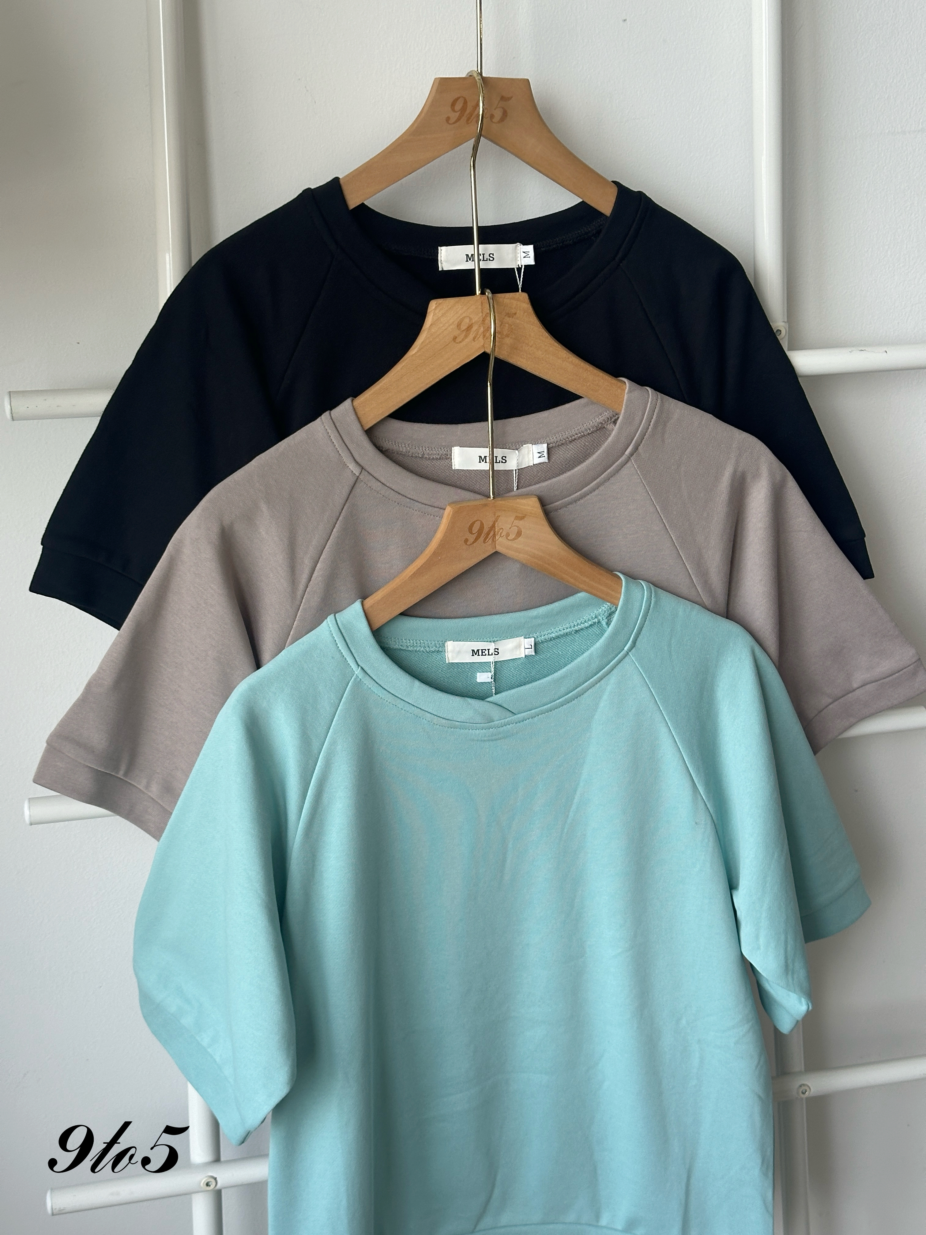 T4167 Round Neck Plain Tee - 3 Colors 