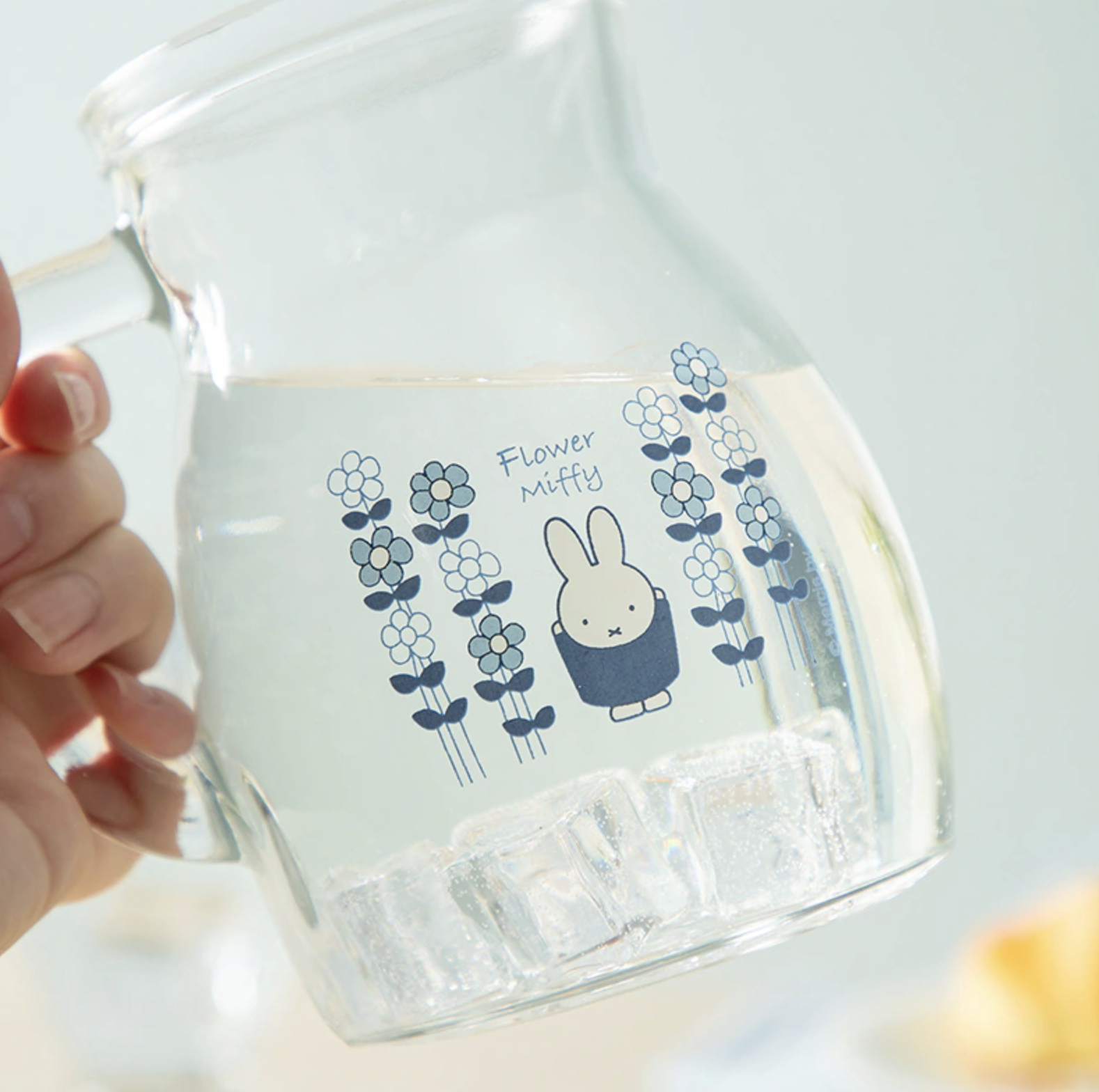 🐰Pre Order  - miffy 藍花玻璃杯 /玻璃瓶  ( 📦 第一批 大約4月底 ～ 5月中到貨, 若遇到缺貨或其它因素貨期會延遲 ）