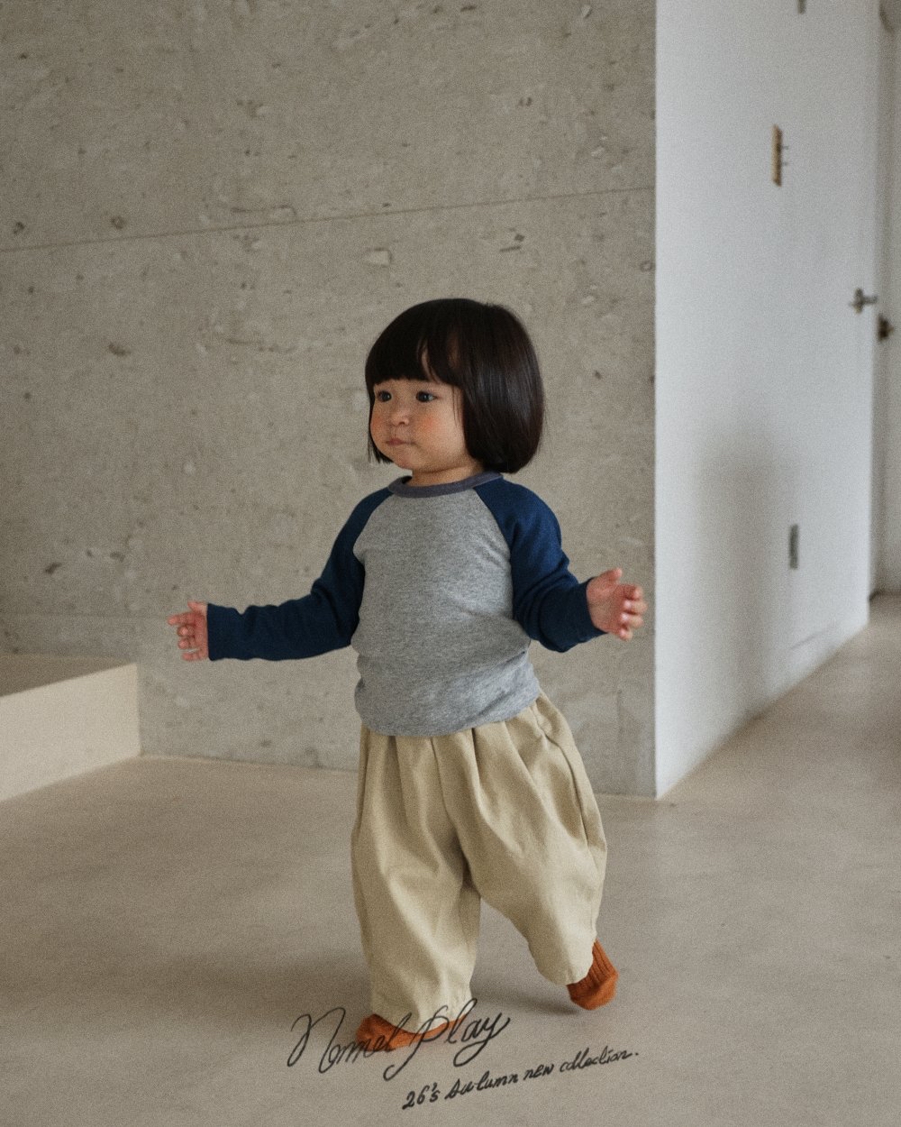 Normalplay | Double pleat cotton pants