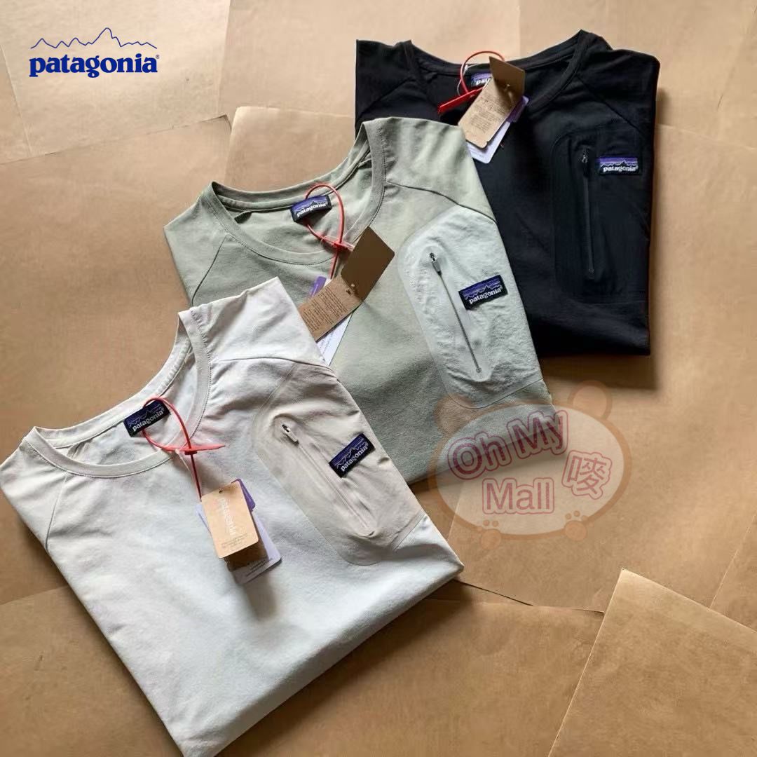 🟥BB00332🟥Patagonia s26拉鍊口袋 短袖衫
