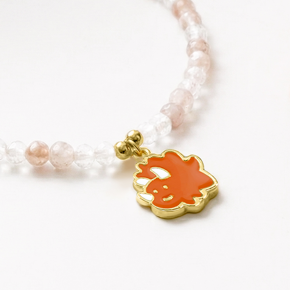 📦訂購 台灣限定 STORY 故事銀飾 x JOGUMAN TRICERA款 天然水晶手串