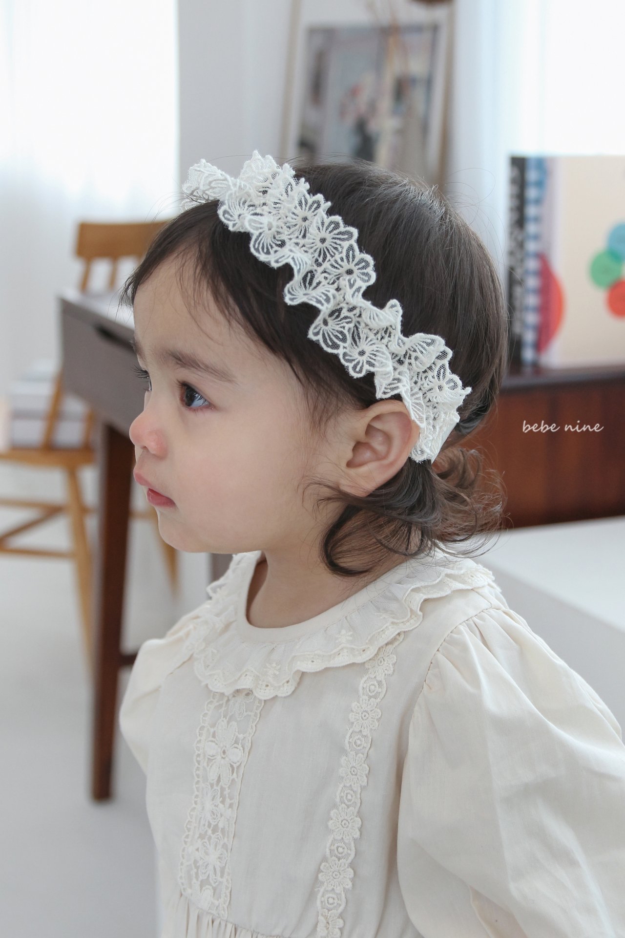 🌸預訂 韓國直送🌸🇰🇷Bebenine蕾絲花邊髮帶