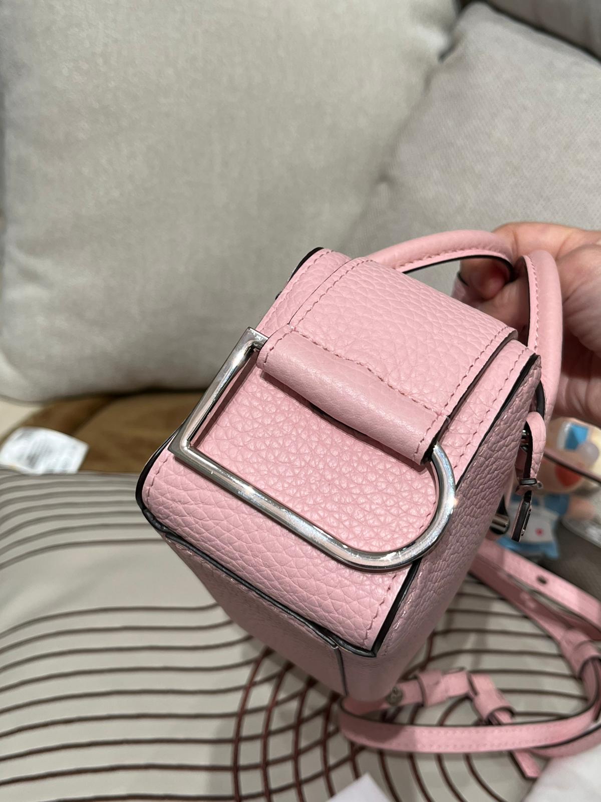 Delvaux cool box nano 牛皮銀扣，100%Authentic,99%new ✅Dust bag ✅ certificate