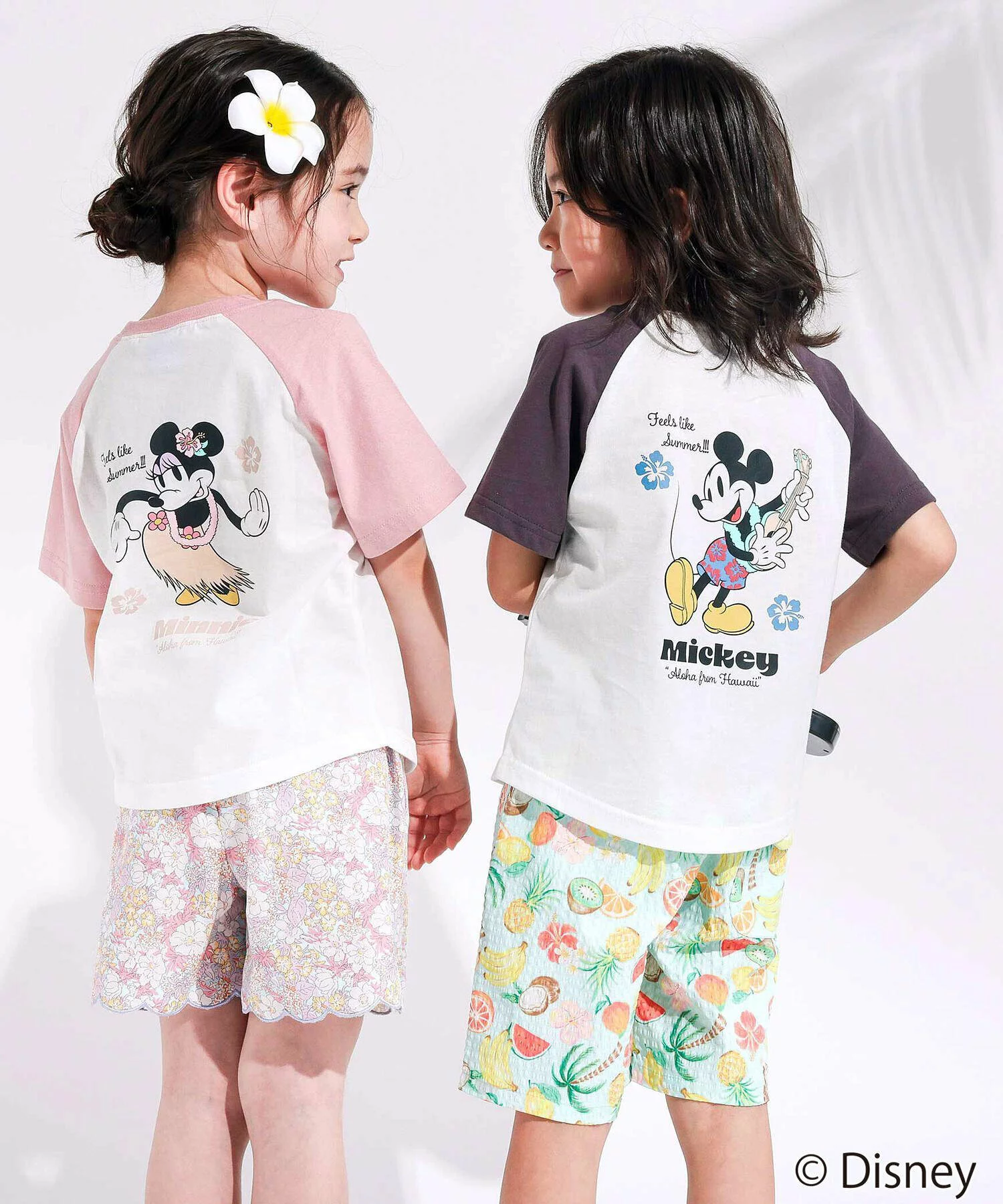  🆕【⭐訂購⭐】🇯🇵 日本直送 🌀#Mickey / #Minnie 雙面印花 刺繡 短袖 tee［3款選］🌀[ELFA-0169]