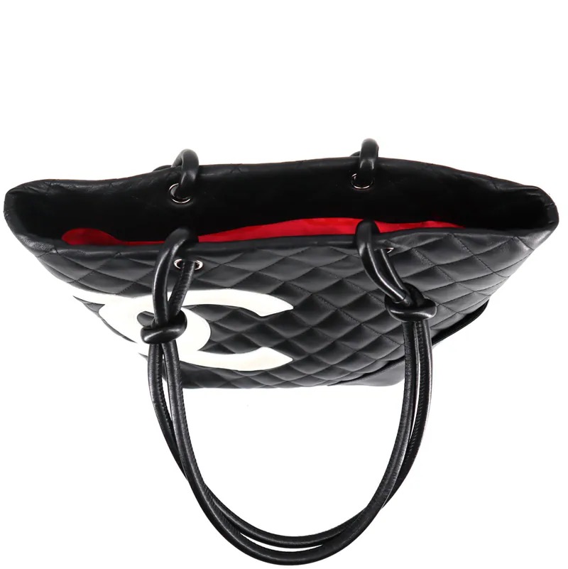 Chanel Quilted Cambon Ligne Medium Tote Bag