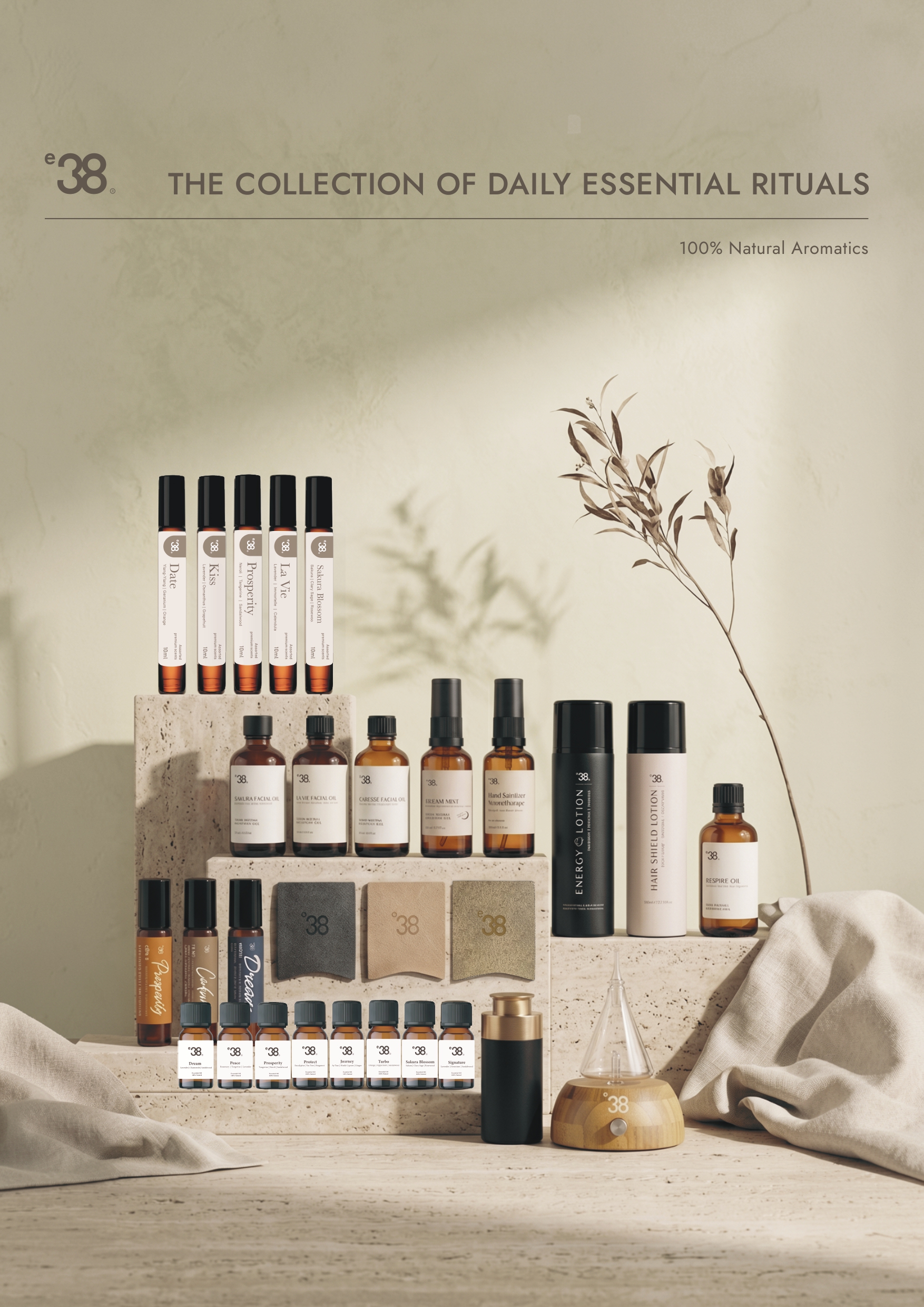 eBlend Protect — Clarity Shield Essential Oil with Eucalyptus Tea Tree & Bergamot for Purifying Air and Fortifying Spirit