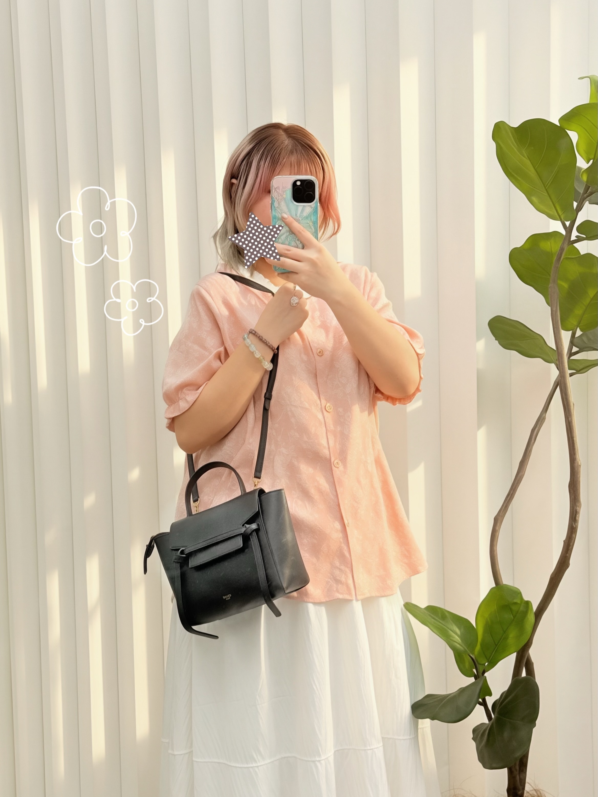 Celine👜 PRE OWNED 🛍️🖤黑色 belt bag 