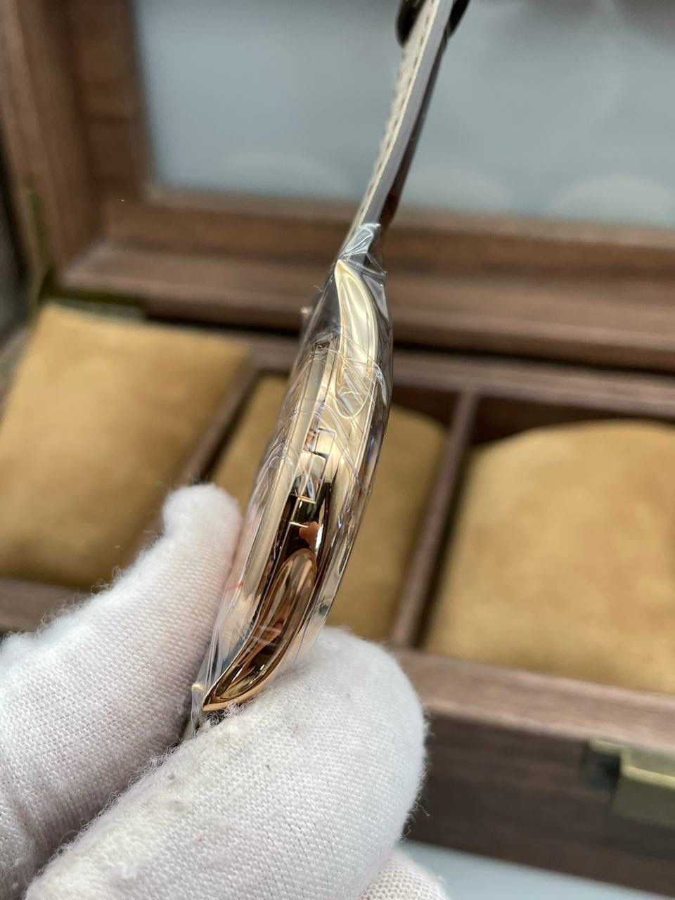 ⚜️百达翡丽 5227玫瑰金 将官底翻盖324一体机芯😎