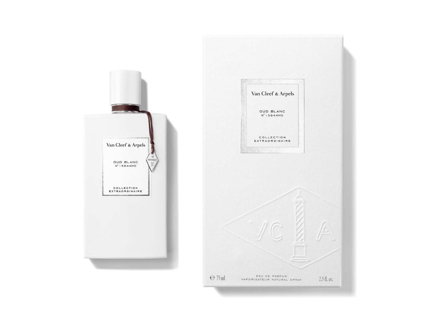 Van Cleef & Arpels Oud Blanc COLLECTION EXTRAORDINAIRE Eau De Parfum 梵克雅寶無瑕沈香/非凡烏木淡香精 75ml