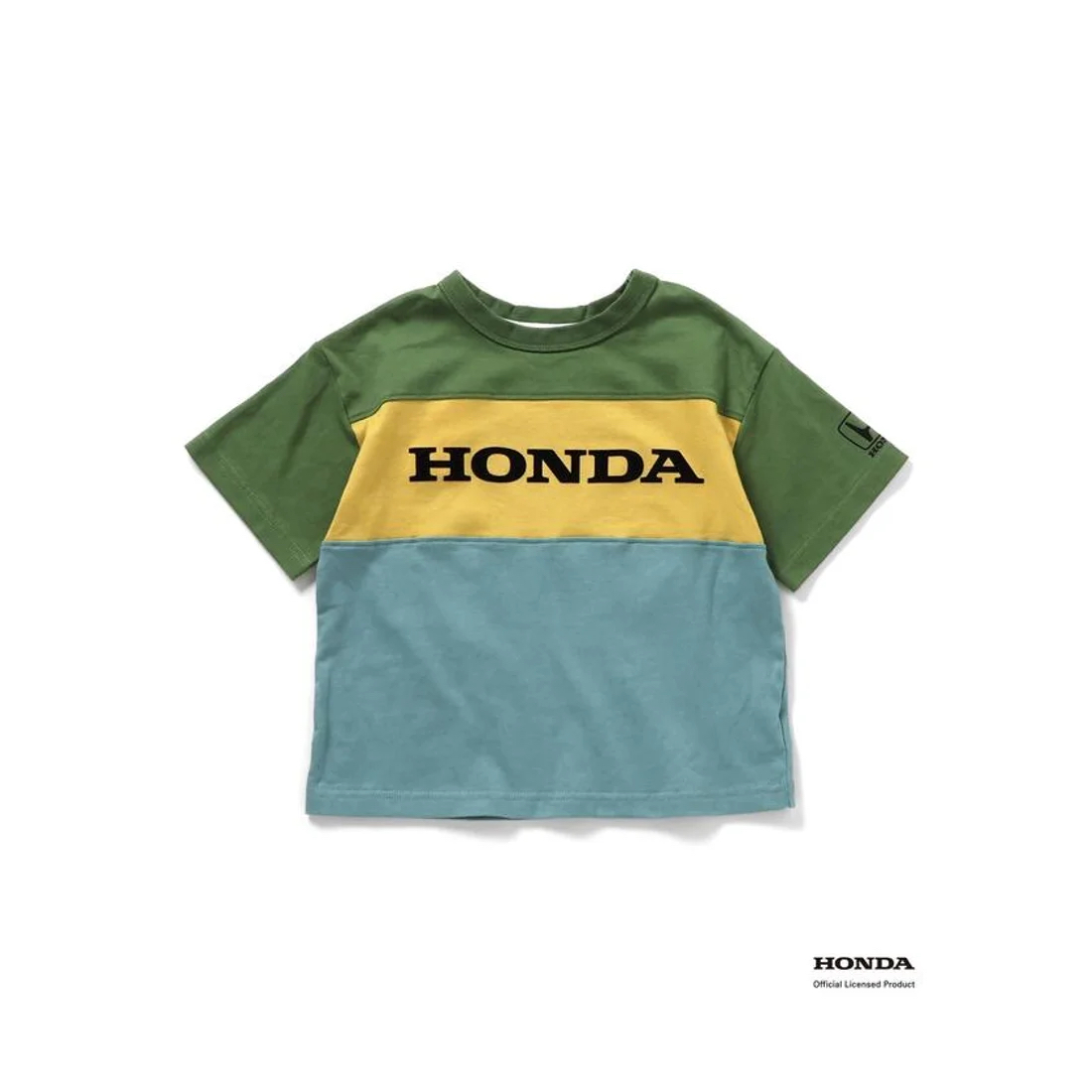 A0143 綠色Honda汽車短袖