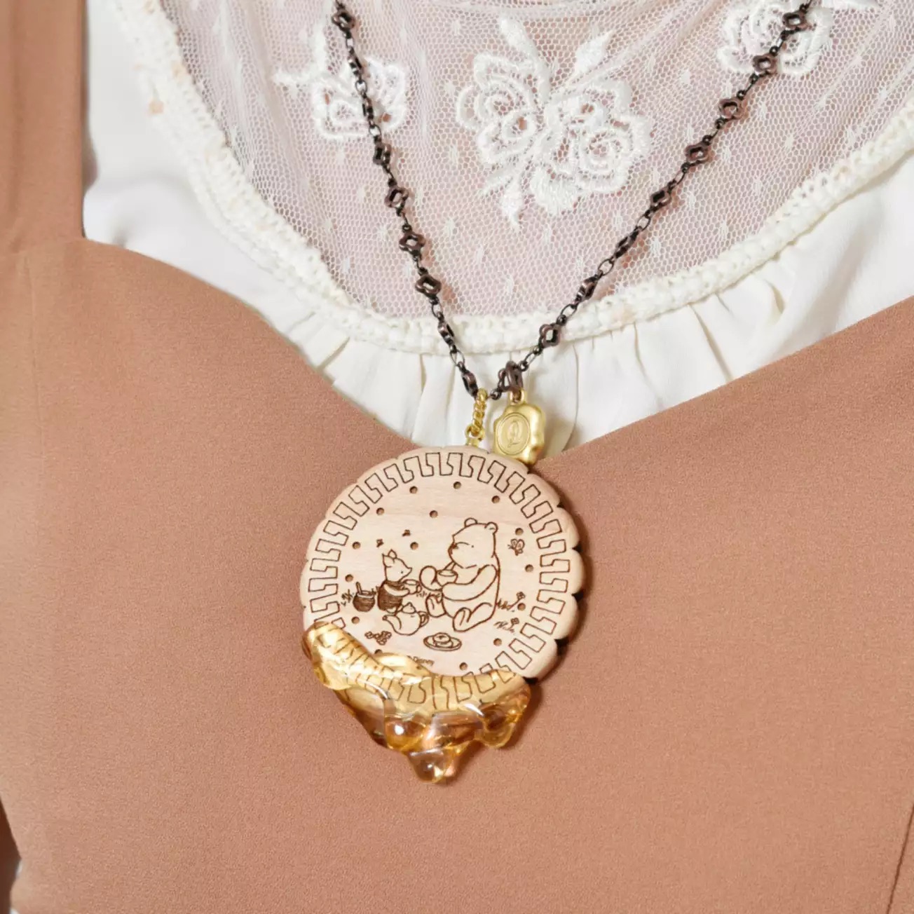 📦訂購 日本代購 東京迪士尼 Tokyo Disney 小熊維尼 Winnie the Pooh 頸鏈