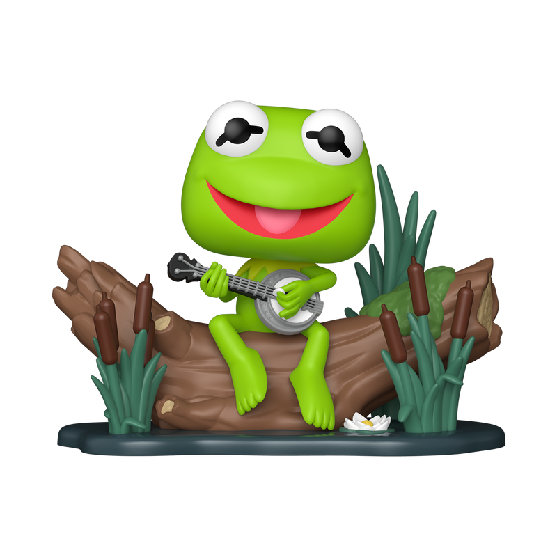 📦訂購 美國代購 Funko POP! Disney Deluxe Kermit with Banjo Figure 科米蛙 模型