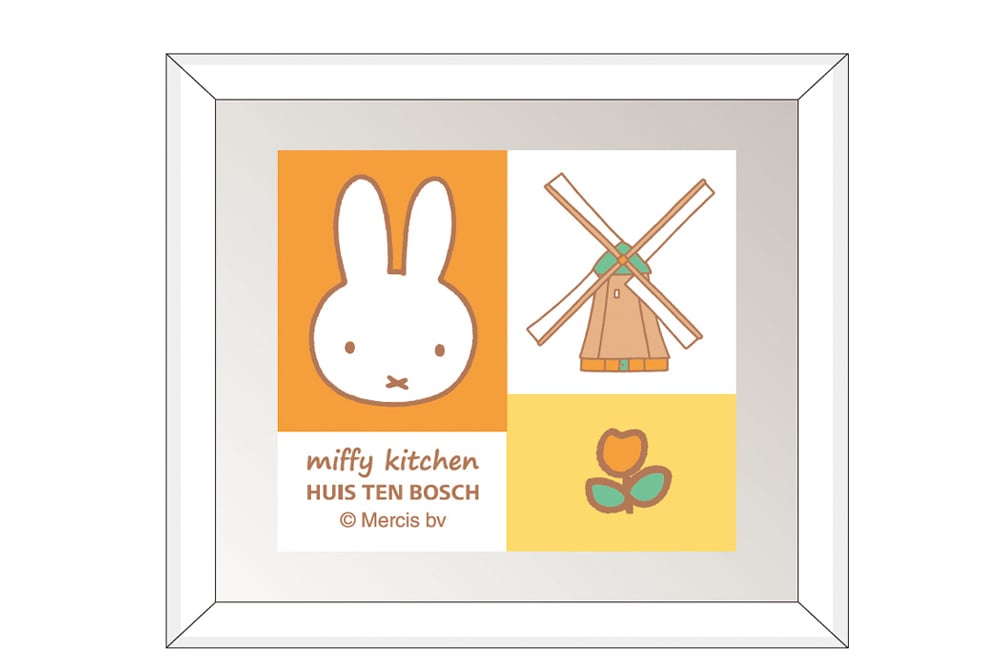 新貨到店 [日本直送] 豪斯登堡 x Miffy Kitchen限定 人氣迷你相框磁石貼