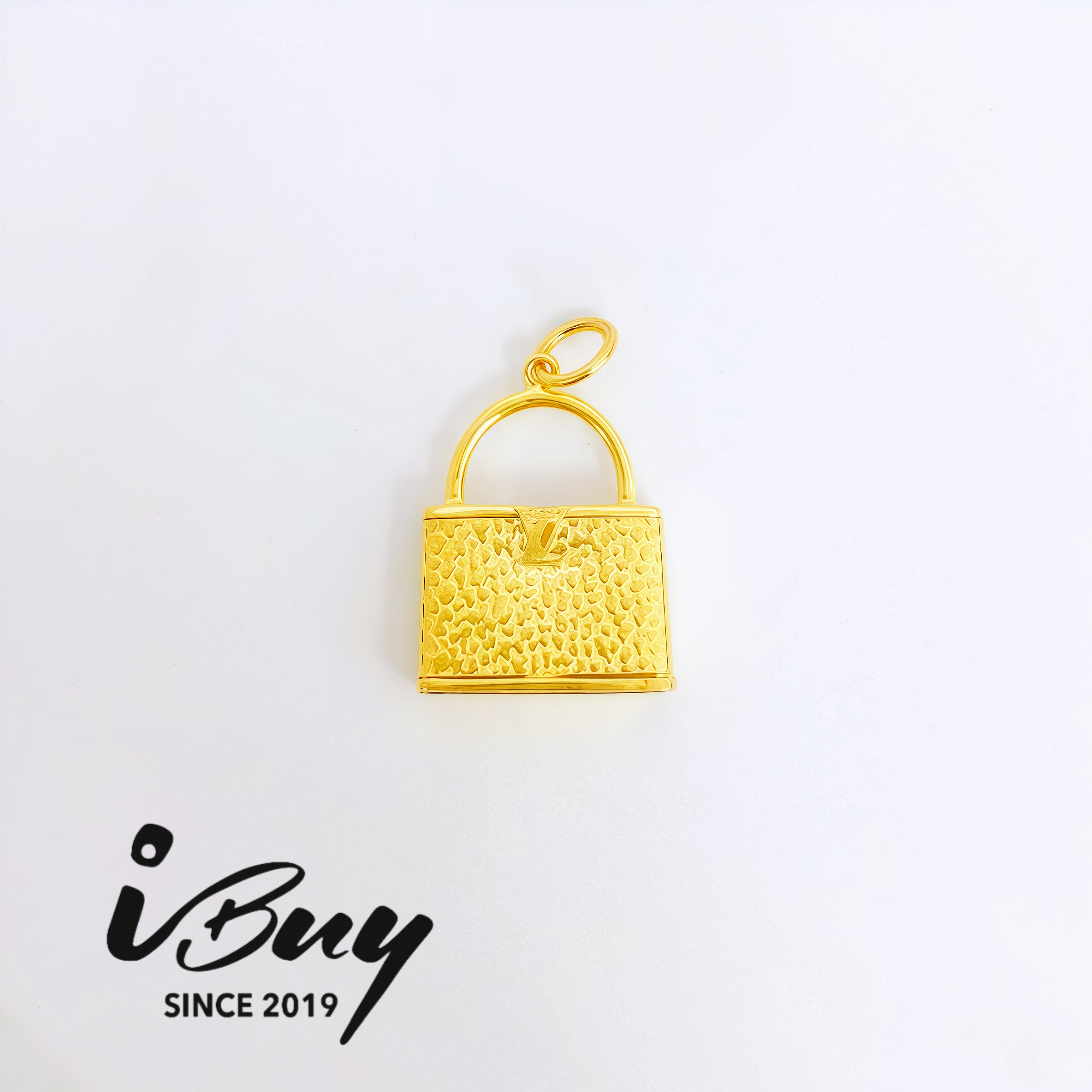 916 GOLD VL BAG PENDANT 916金 VL包包吊坠