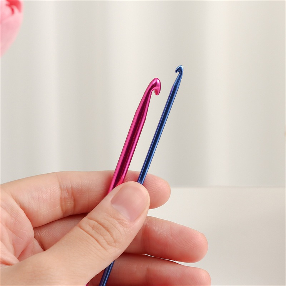 彩色毛衣鉤針 12件套 UA0526