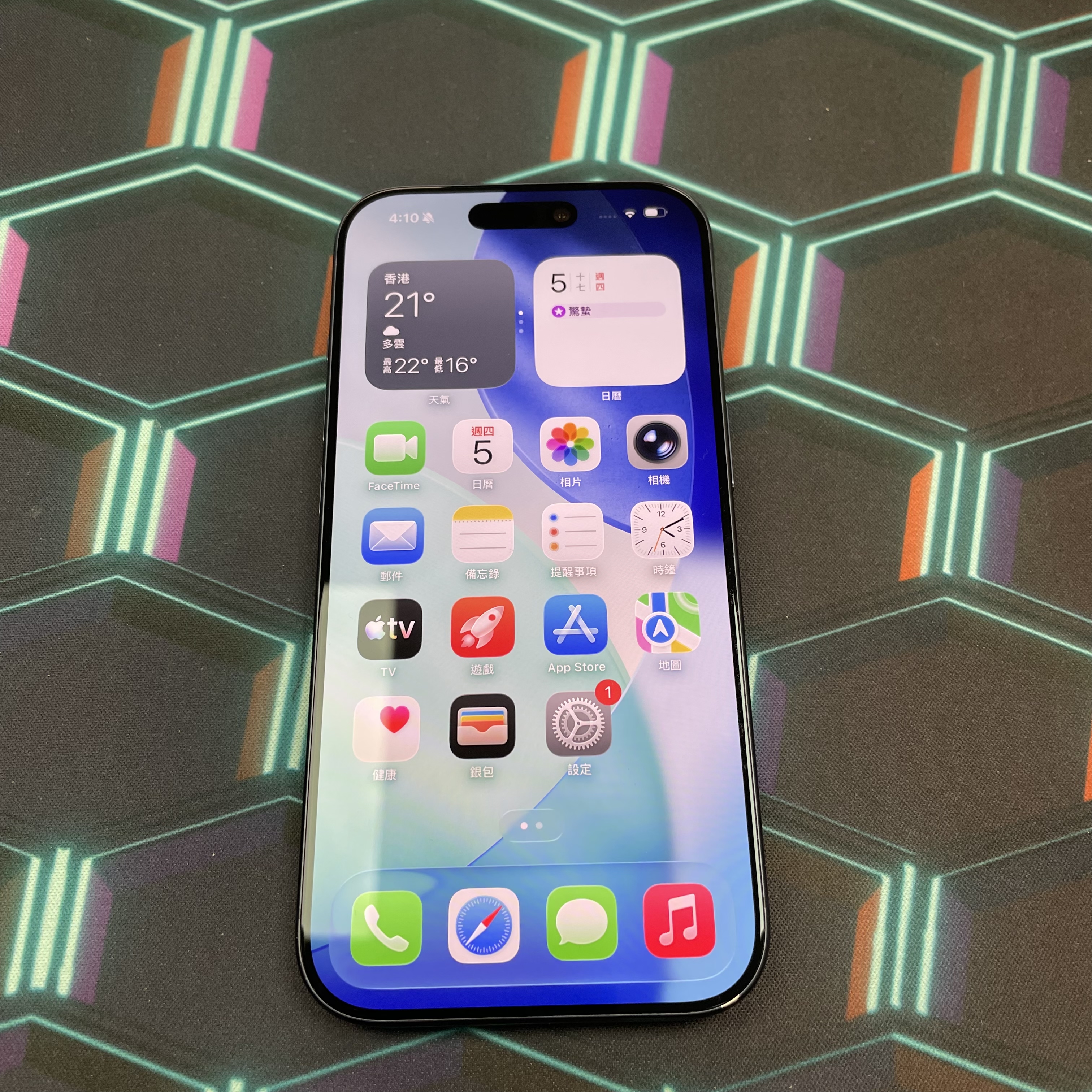 *6043 17 Pro 超靚機 512GB 電100 藍色 blue