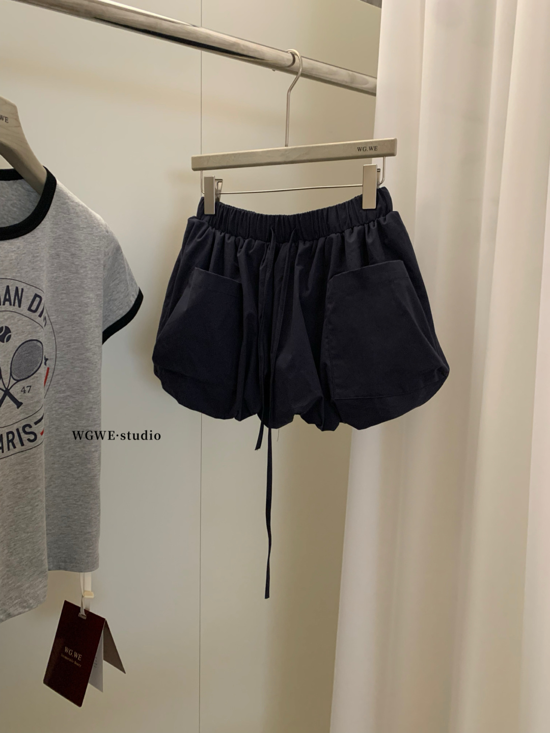 1771 Cloud Pleat Bloom Short Skirt 云褶花苞短裤