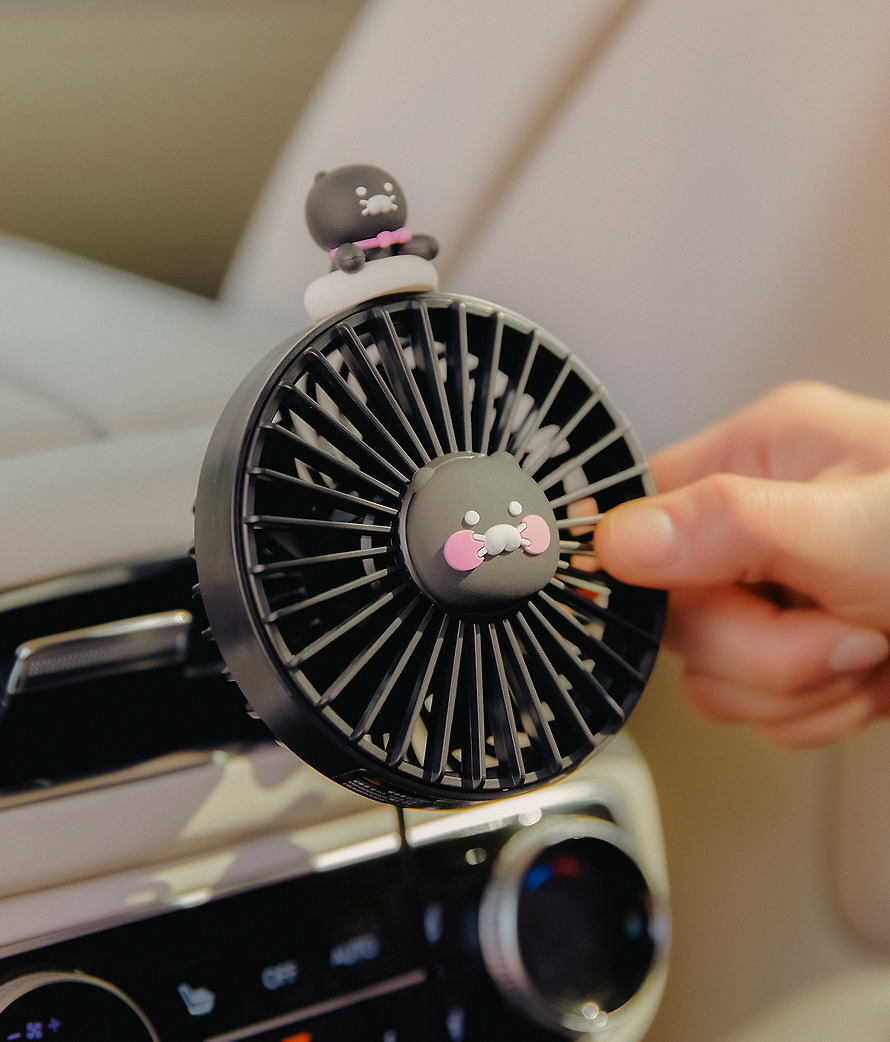 黑色 春植 車用風扇