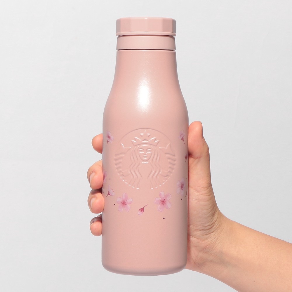 🎀【預訂】 Starbucks JP Sakura 2026 Collection 不鏽鋼Logo水瓶473ml