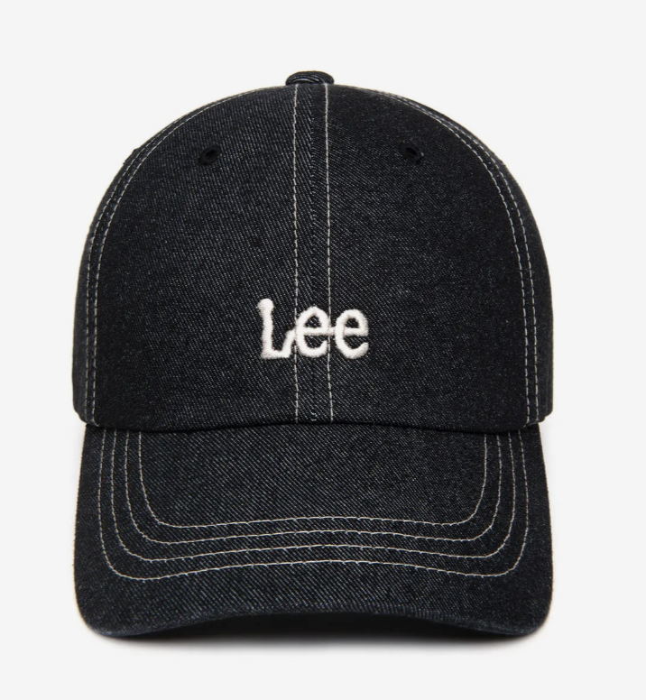 韓國版 LEE Small Twitch Logo 丹寧棒球帽  3色任選